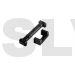   215053 CNC Front & Back landing gear base (Anodized Black)